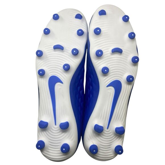 Nike Cleats Mens 12 Blue Tiempo Legend 8 Club FG White Active Game AT6107-414‎ main image 6